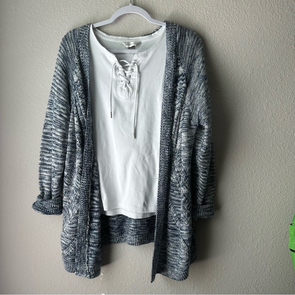 Canyon River Blues Gray Cardigan Sweater